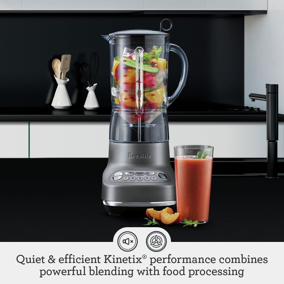 image:imageBreville BBL620SIL Fresh and Furious Blender SilverBlack Truffle