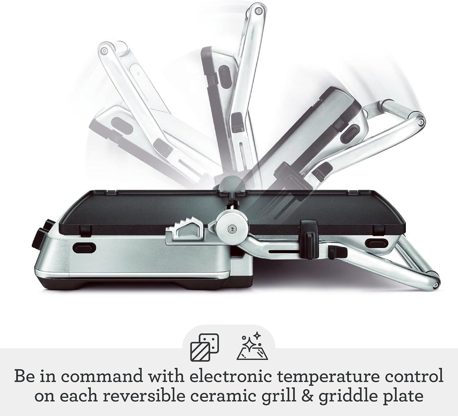 image:imageBreville BGR700BSS Sear and Press Grill Brushed Stainless Steel