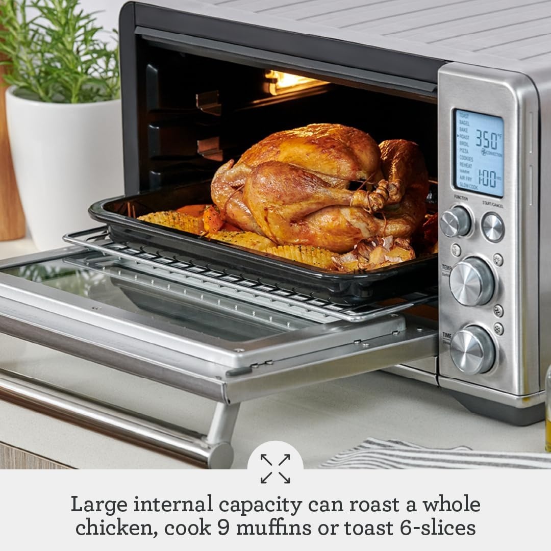 image:imageBreville BOV860BTR Smart Oven Air Fryer and Convection Oven Black TruffleBlack Truffle