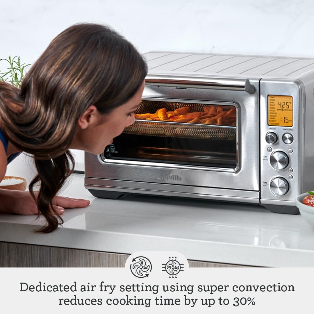image:imageBreville BOV860BTR Smart Oven Air Fryer and Convection Oven Black TruffleBlack Truffle
