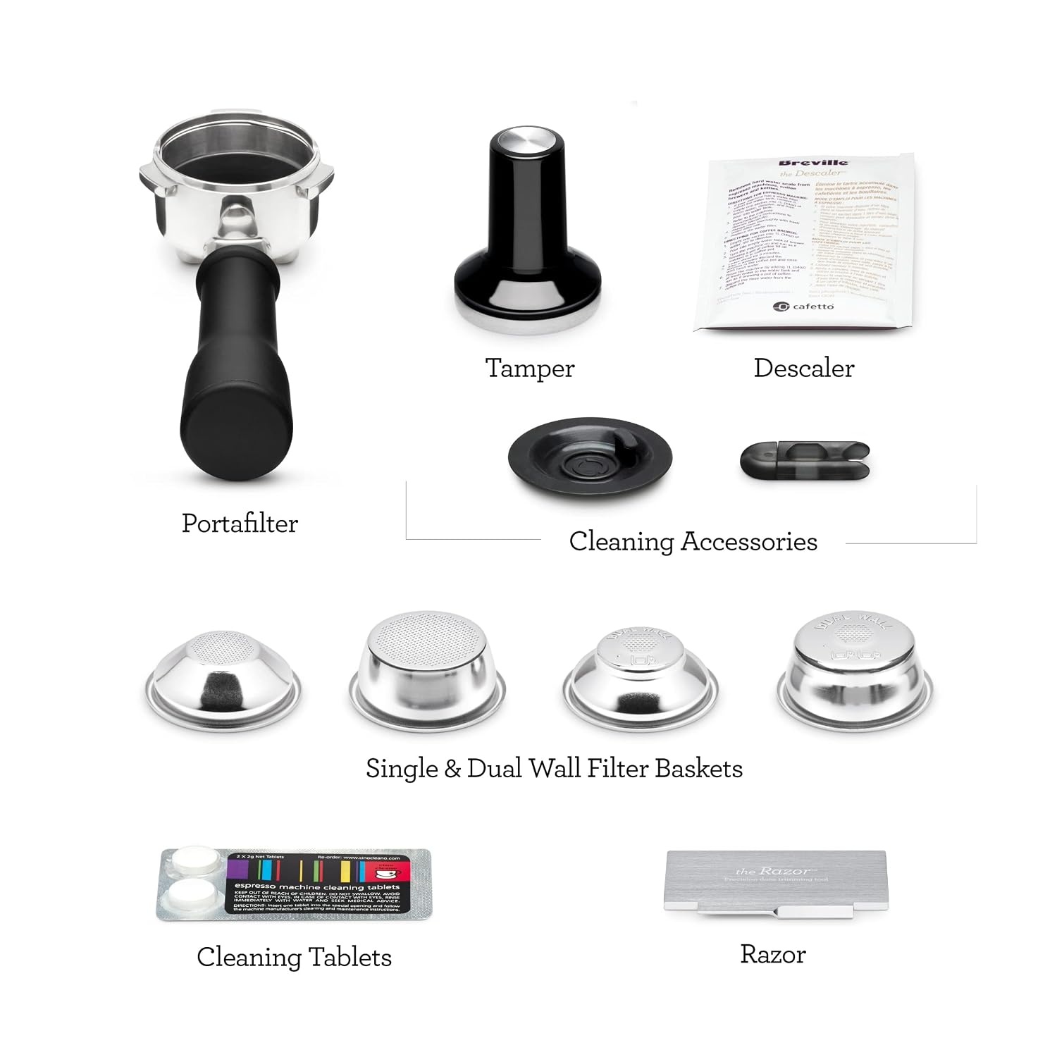 image:imageBreville Bambino Plus Espresso Machine BES500BSS Brushed Stainless SteelOlive Tapenade