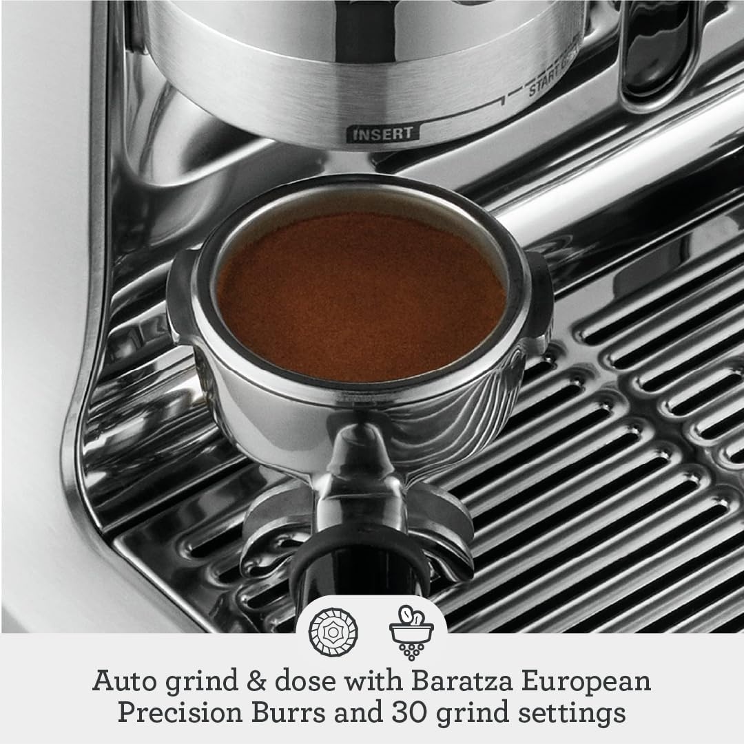 image:imageBreville Barista Touch Espresso Machine BES880BSS Brushed Stainless SteelDamson Blue