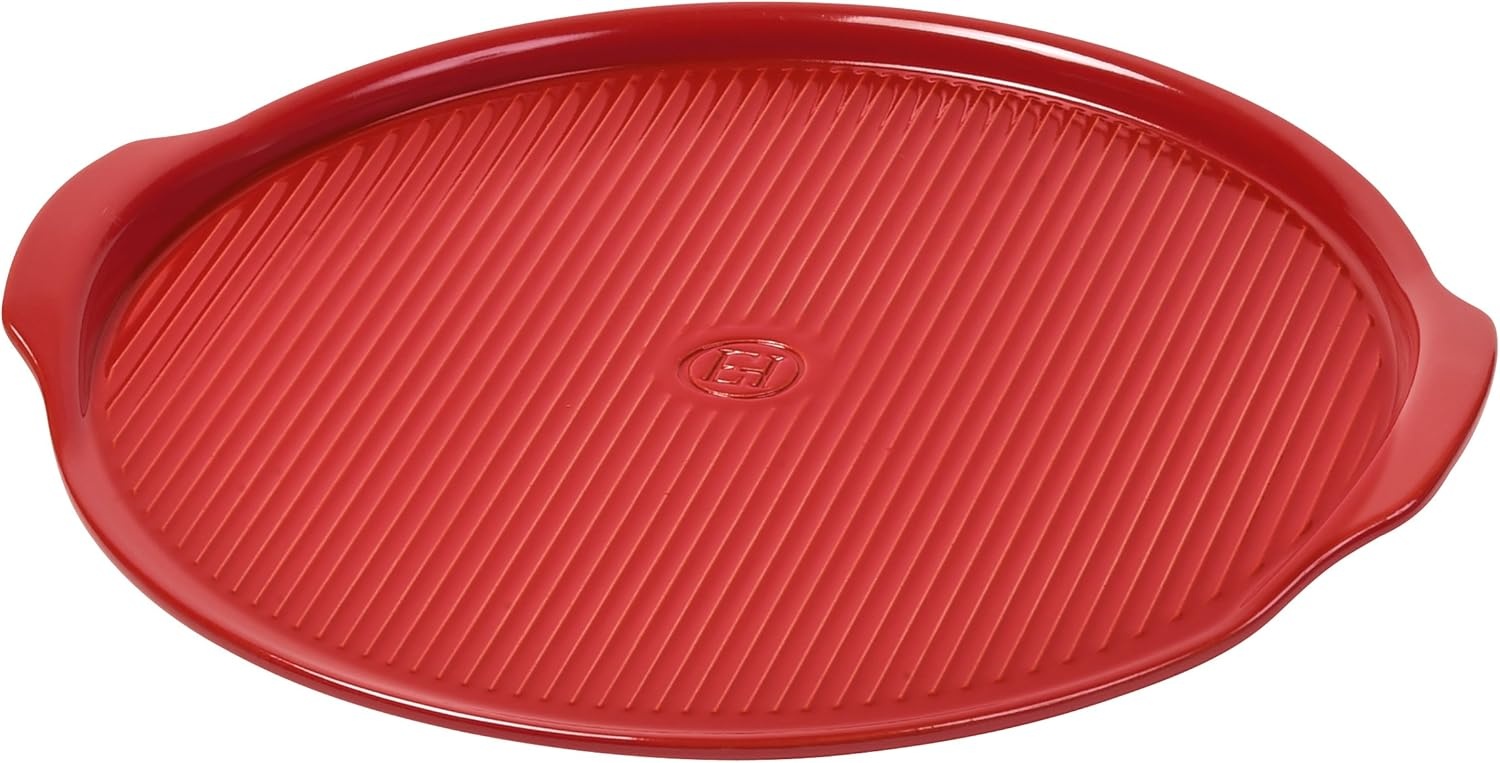 image:imageEmile Henry 14 Large Pizza Stone CharcoalBurgundy
