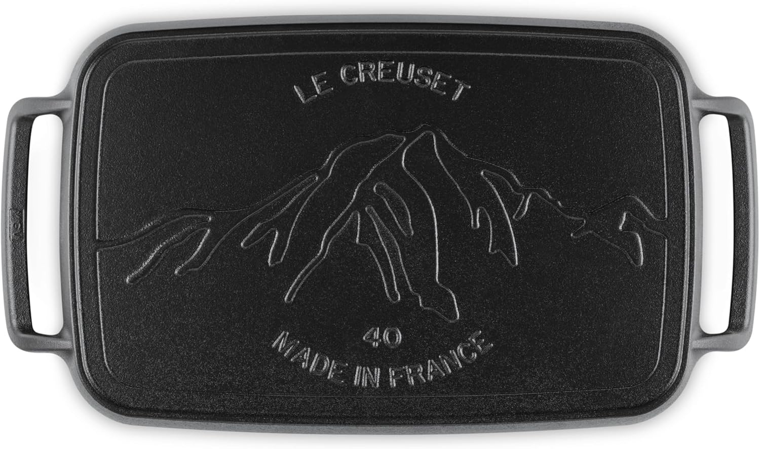 image:imageLe Creuset Alpine Outdoor Collection Enameled Cast Iron Pizza Pan 15Rectangular Griddle