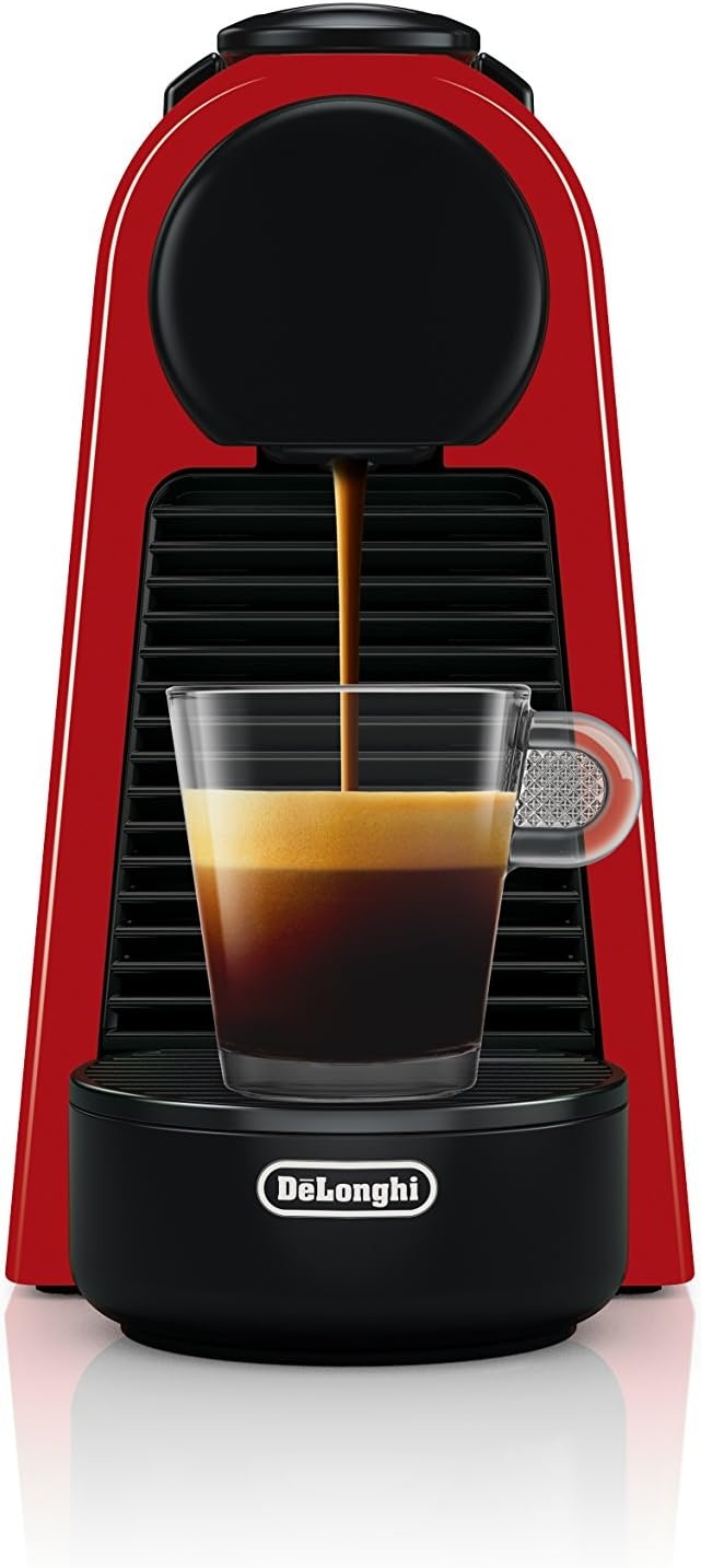 image:imageNespresso Essenza Mini Coffee and Espresso Machine by DeLonghi 1150 watts 110ml Black 19Bar Pump 1150W 2 Programmable Sizes Lungo 110 Ml 06 L Tank Nespresso Original CapsulesRed