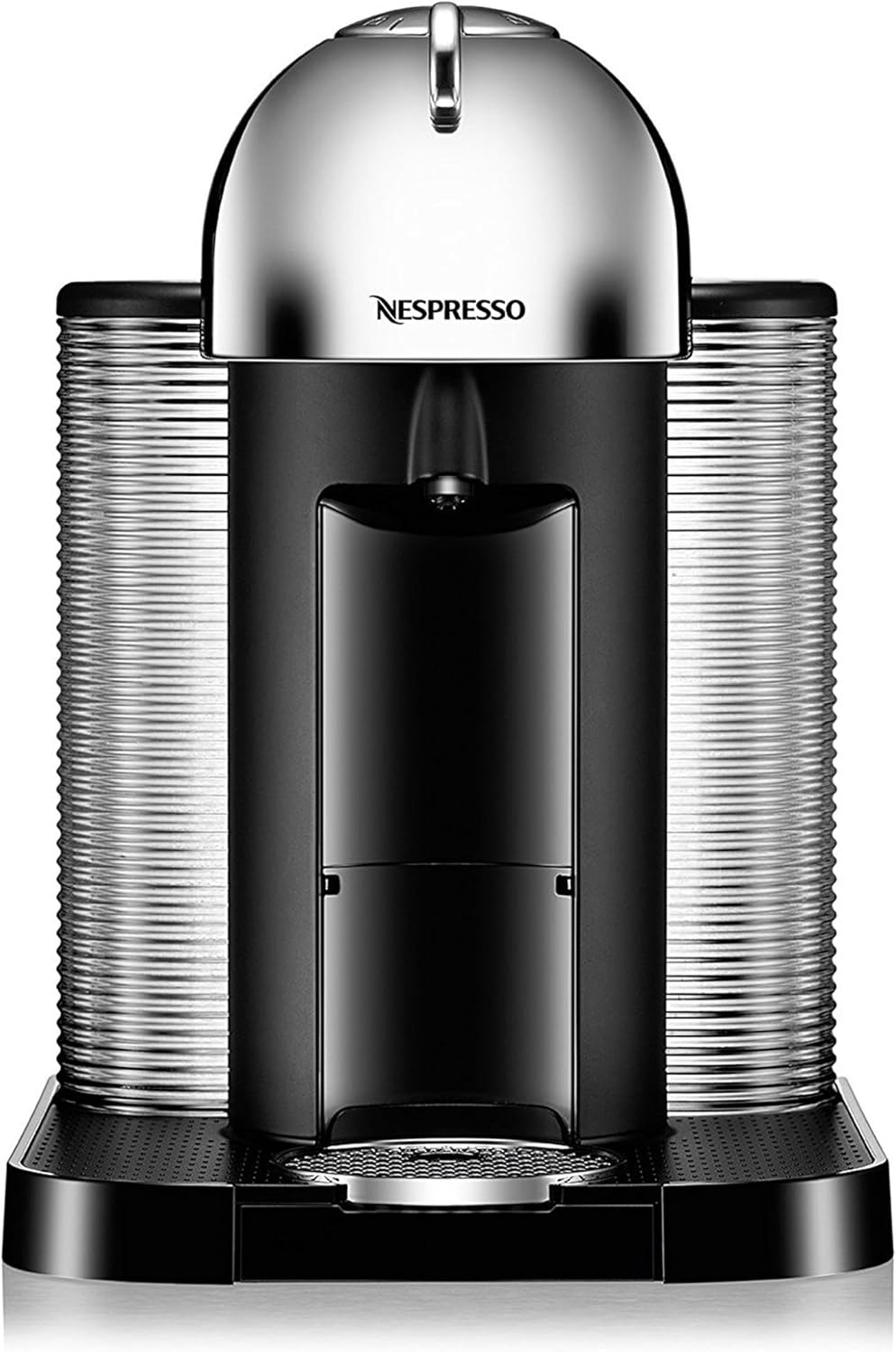 image:imageNespresso Vertuo Coffee and Espresso Maker by Breville Chrome with Aeroccino Milk FrotherChrome