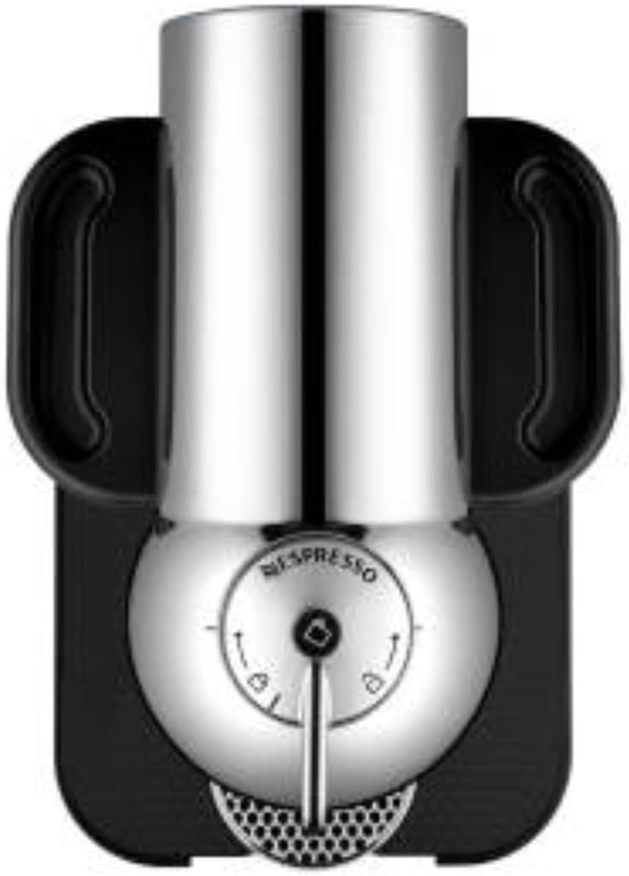 image:imageNespresso Vertuo Coffee and Espresso Maker by Breville Chrome with Aeroccino Milk FrotherChrome