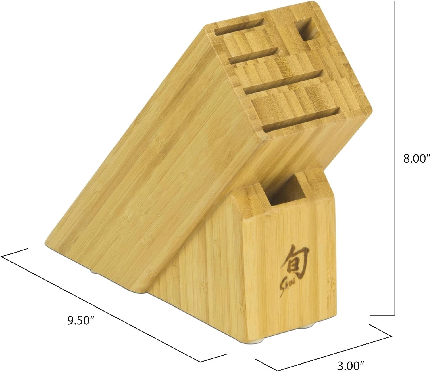 image:imageShun Premier Blonde 5 Piece Starter Block Set Includes 8 Chefs 4 Paring 65 Utility Knives Honing Steel amp Bamboo Knife Block Handcrafted Japanese Knife Set Pakkawood HandlesGray