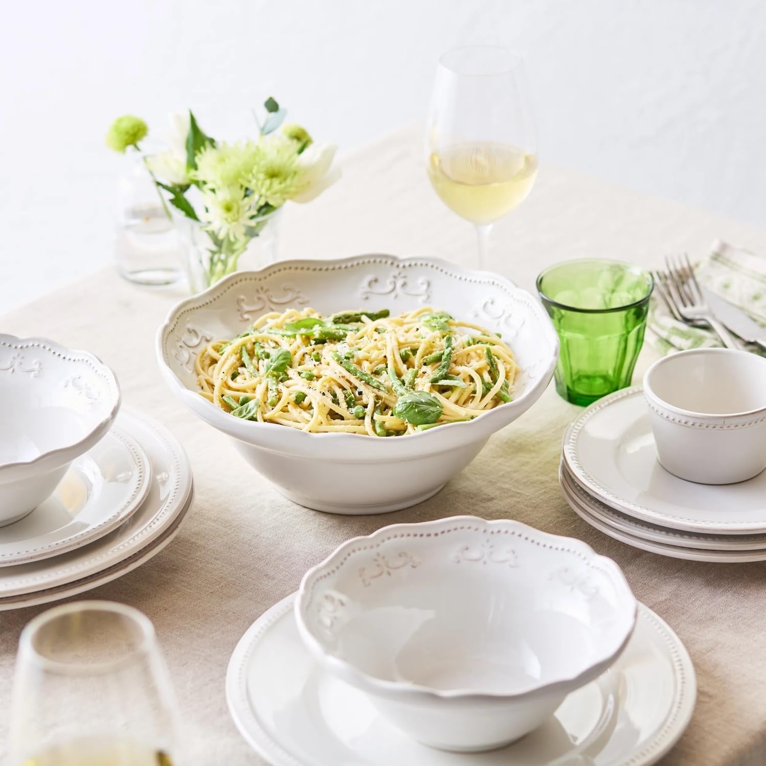 image:imageSur La Table 16 Qt Stainless Steel Stockpot with Tempered Glass Lid WhiteWhite