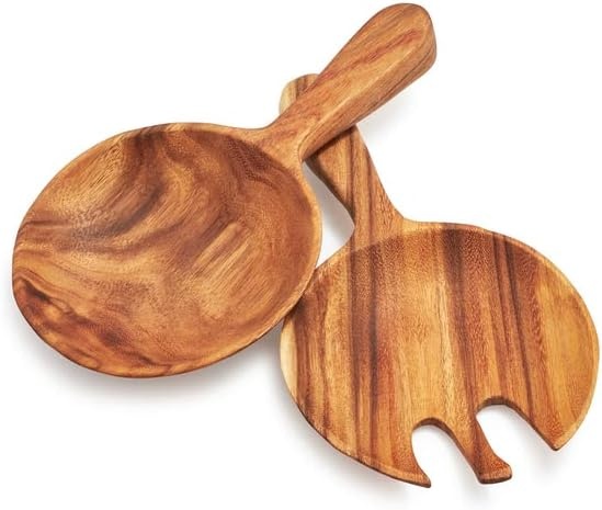 image:imageSur La Table Acacia Servers Set of 2 Tan