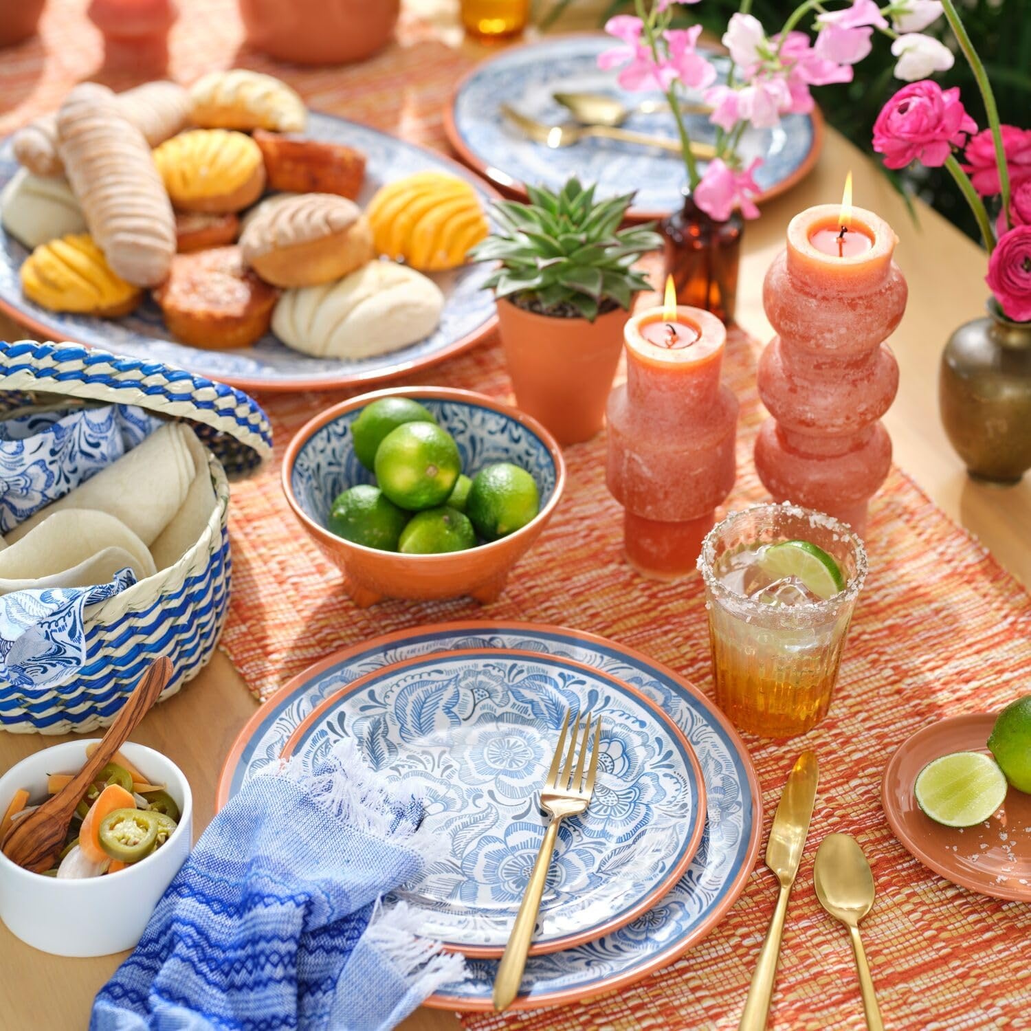 image:imageSur La Table Azul Melamine Dinner Plate Blue