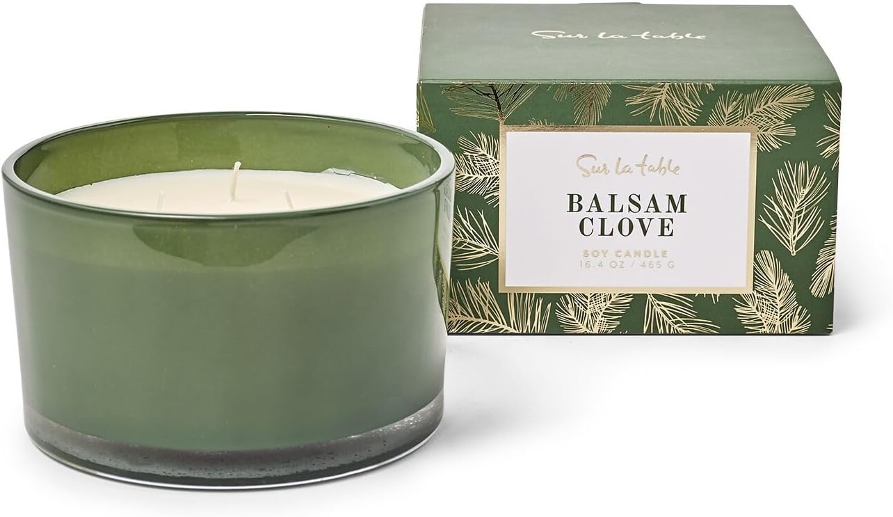 image:imageSur La Table Balsam Clove Candle Green