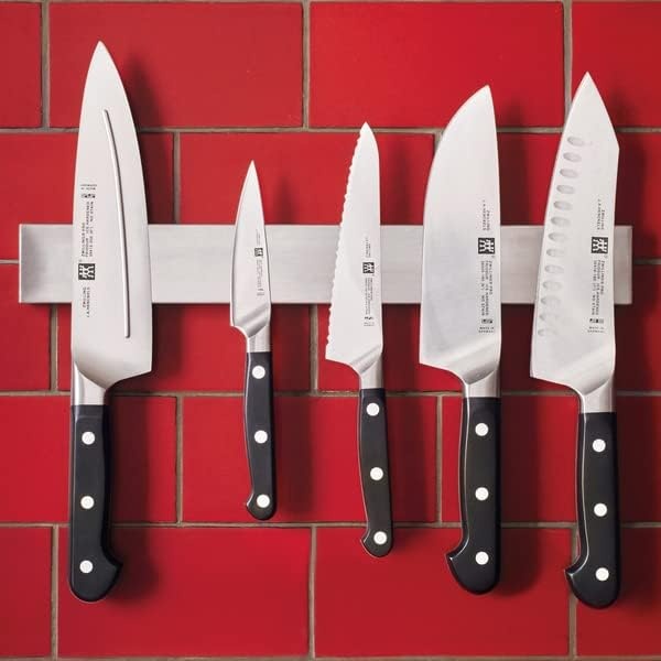 image:imageSur La Table Bar Magnet 14 in Stainless Steel Magnetic Knife Strip for CounterFree WallMounted Tool Storage 14 in