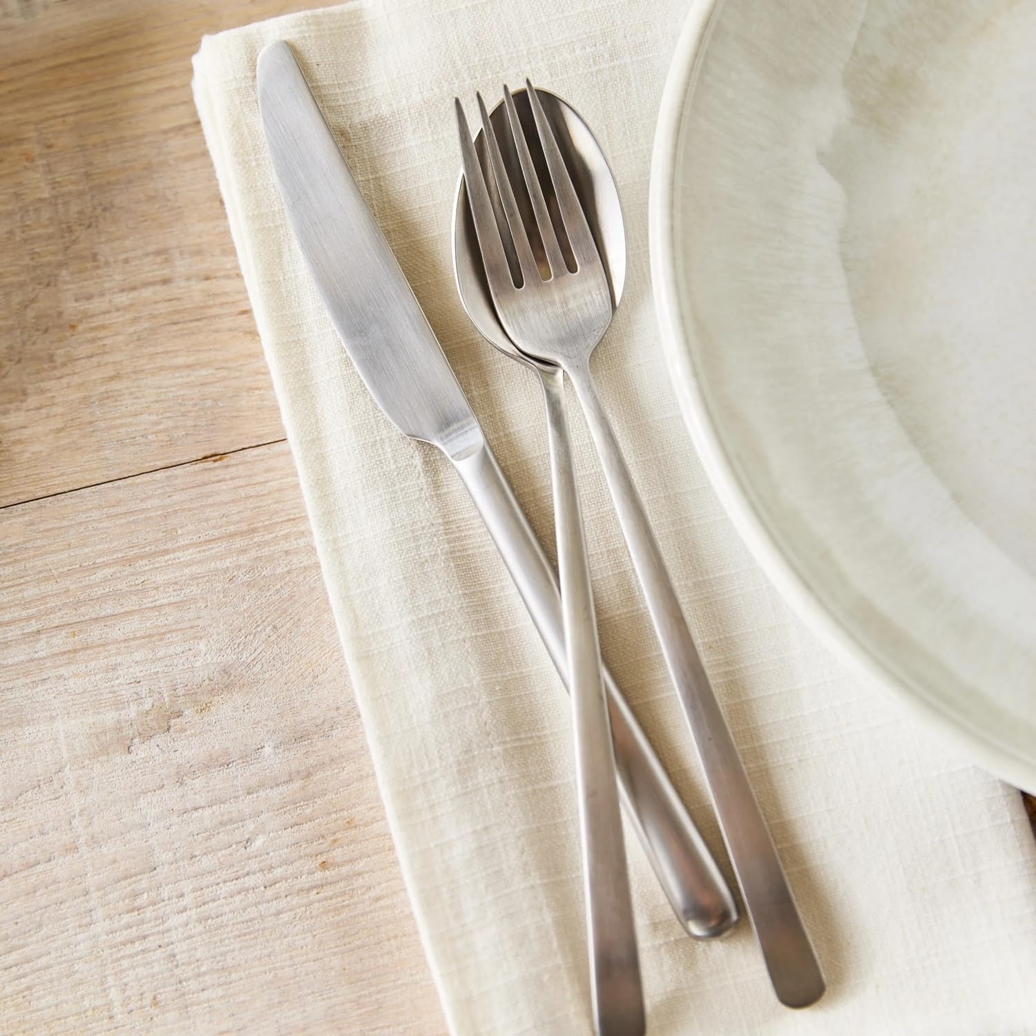 image:imageSur La Table Chambray Napkins Set of 6 IndigoWhite