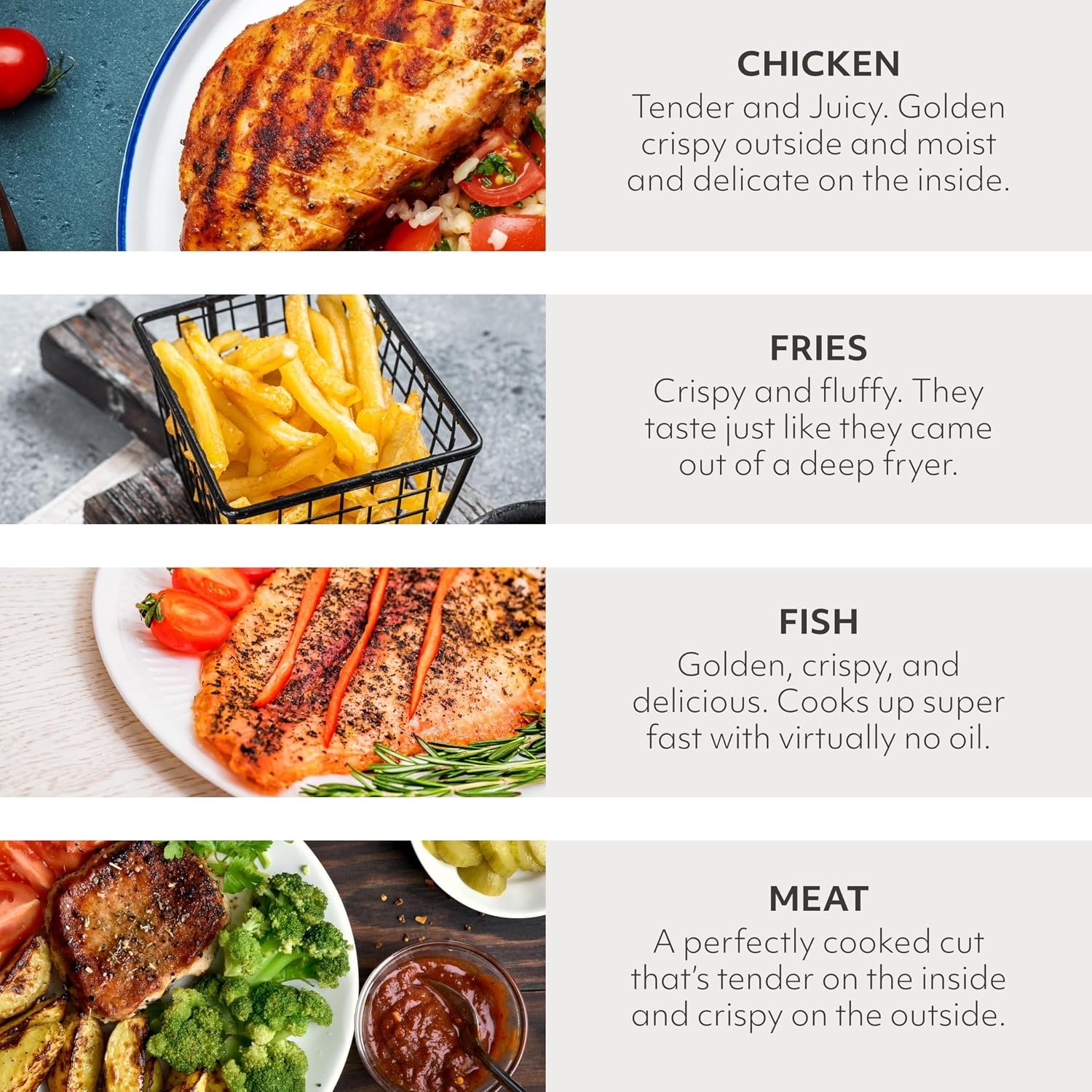 image:imageSur La Table Compact 42 Quart Air Fryer Digital LED Touchscreen 6 Presets42 Quart