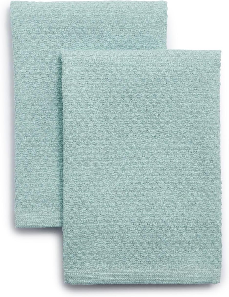 image:imageSur La Table Organic Cotton Dishcloths Set of 2 Chamomile