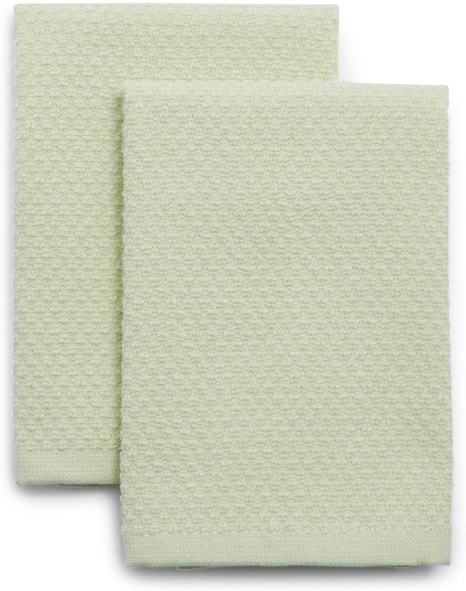 image:imageSur La Table Organic Cotton Dishcloths Set of 2 Chamomile