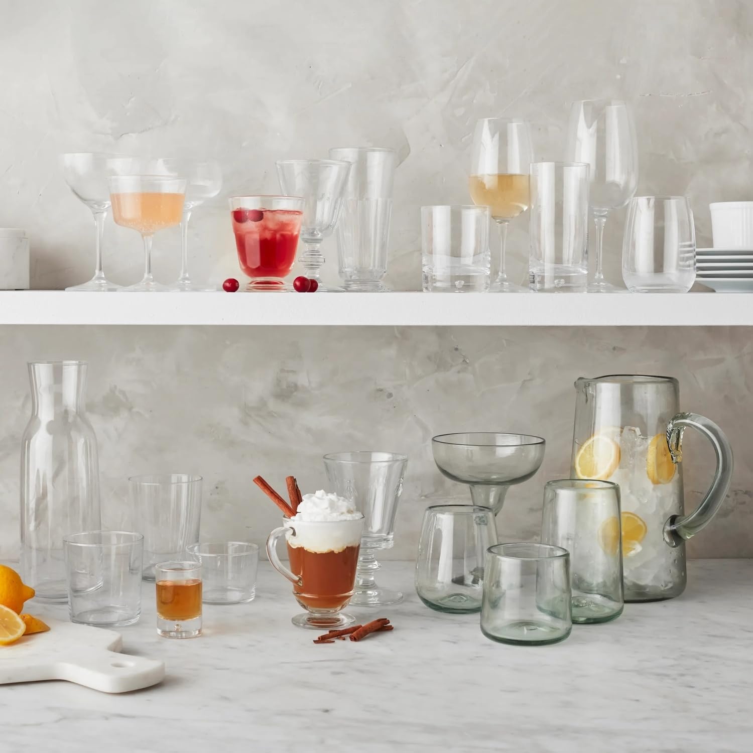 image:imageSur La Table Recycled Green Highball Glass Clear