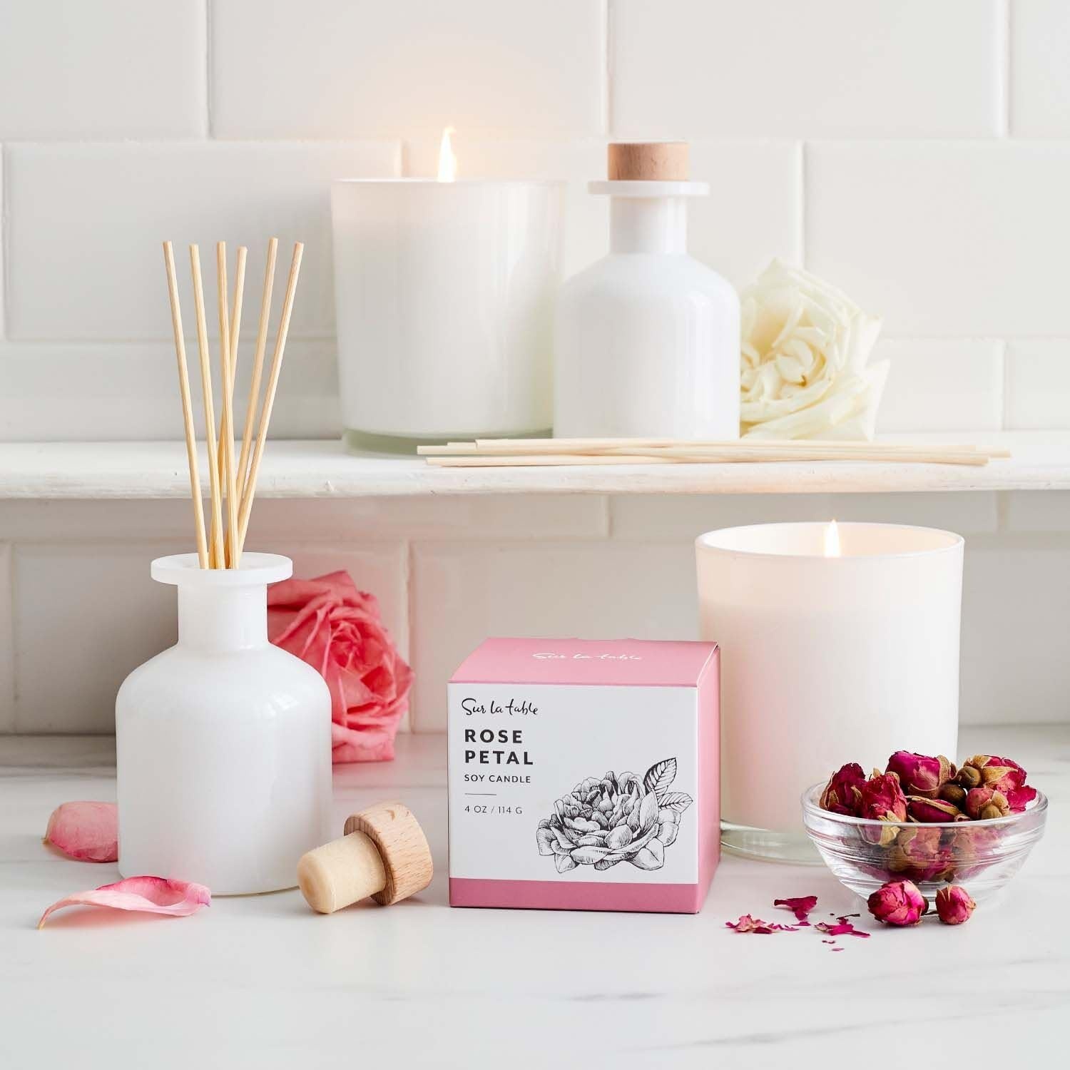 image:imageSur La Table Rose Candle Pink