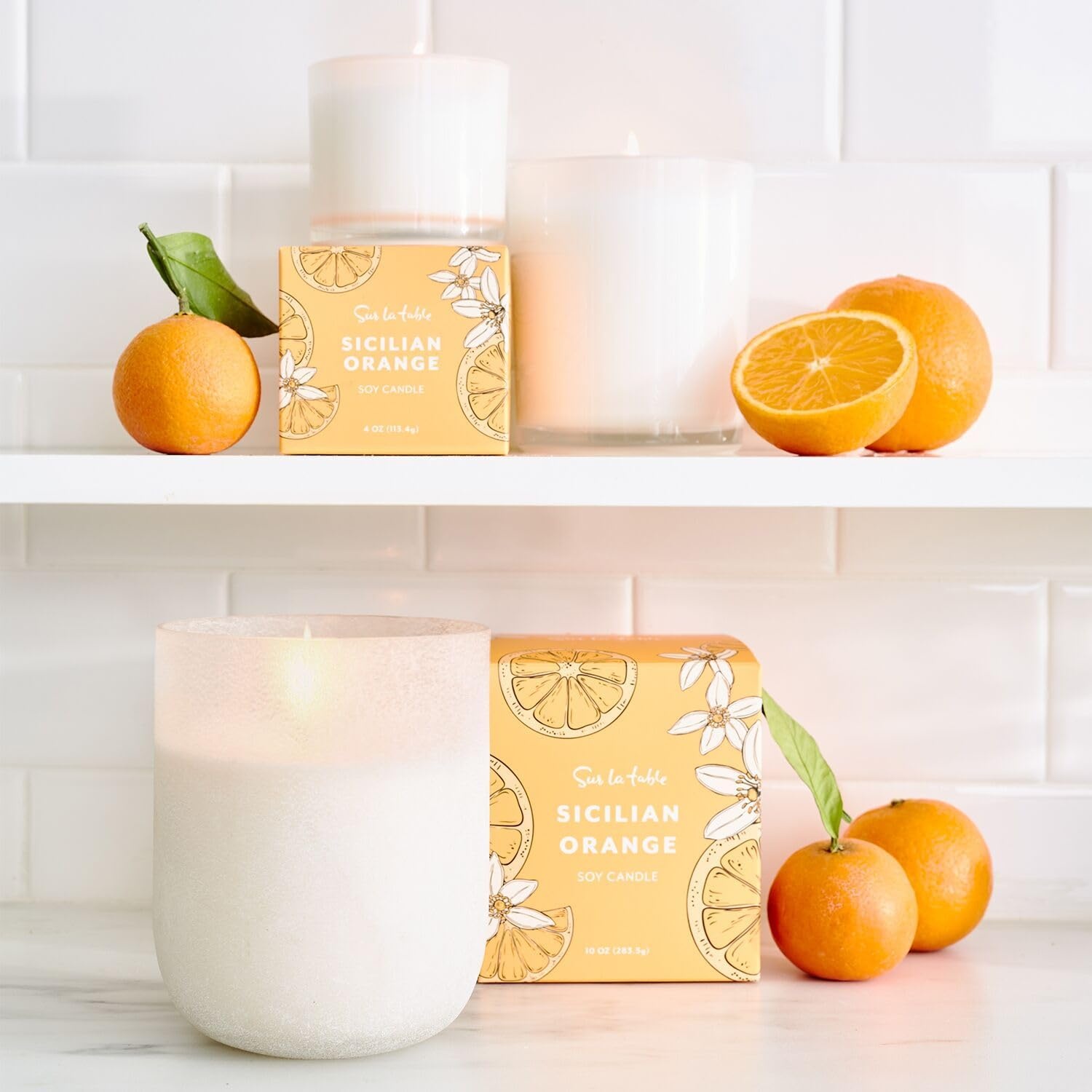 image:imageSur La Table Sicilian Orange Candle White