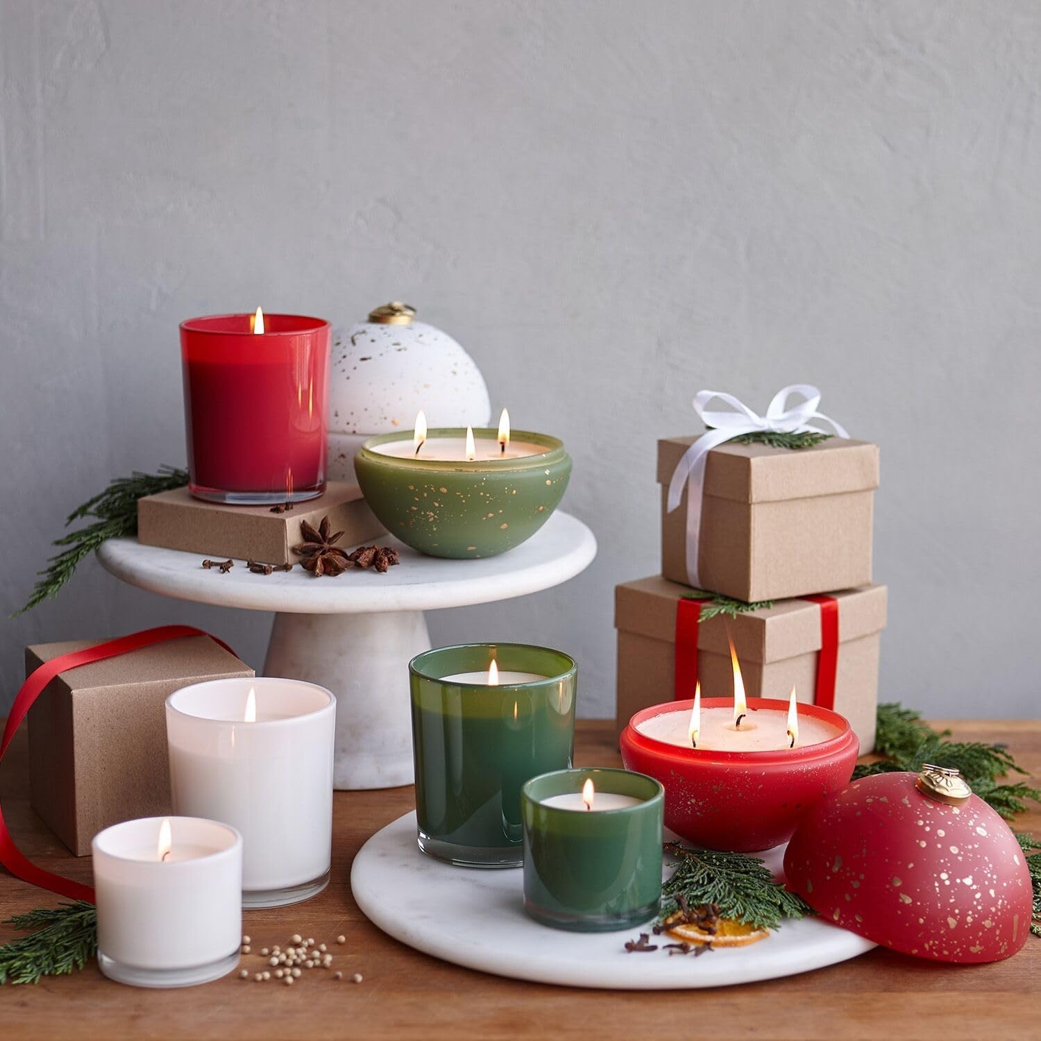 image:imageSur La Table Spiced Winter Citrus Candle Red