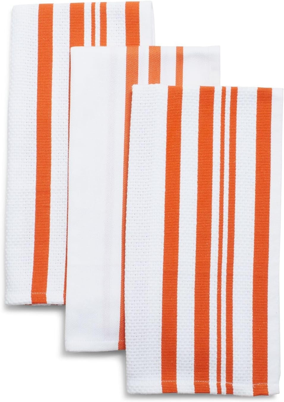 image:imageSur La Table Striped Kitchen Towels Set of 3 BasilSardine