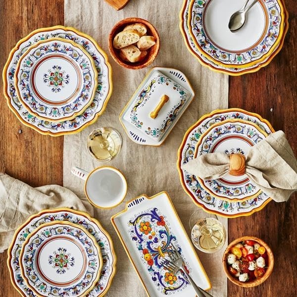 image:imageSur La Table White Pasta Bowl WideRim Stoneware for Hearty Servings Salads Grain Bowls and Soup Service