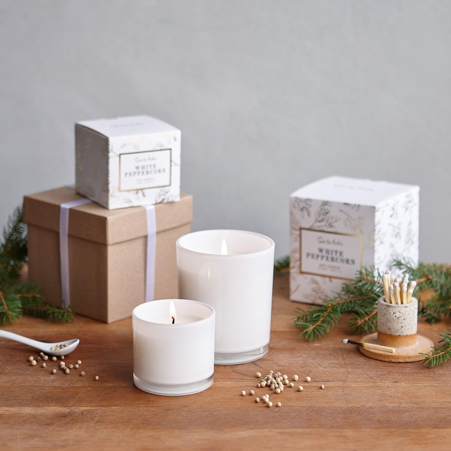 image:imageSur La Table White Peppercorn Candle