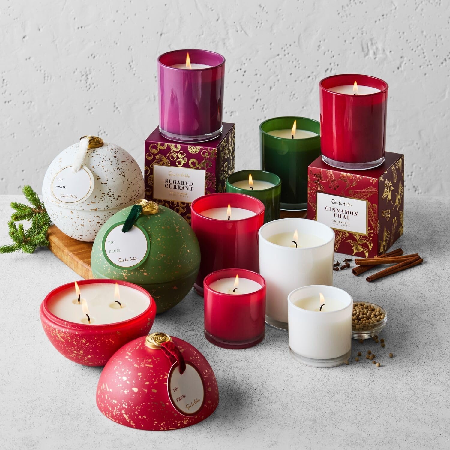 image:imageSur La Table White Peppercorn Candle