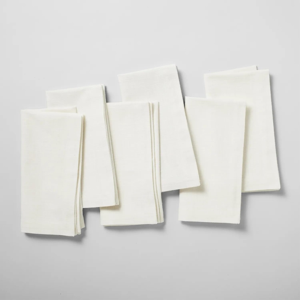 image:imageSur La Table Chambray Napkins Set of 6 IndigoWhite
