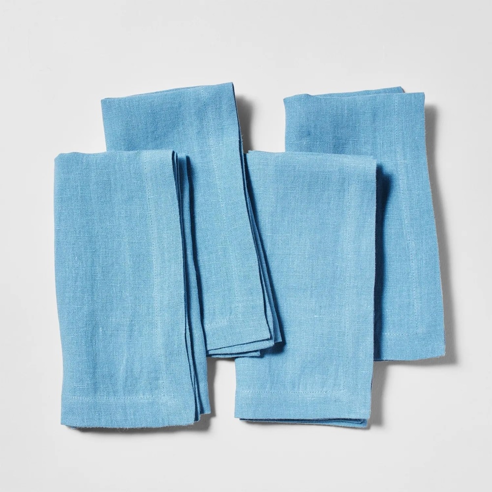 image:imageSur La Table Linen Napkins Set of 4 BlueBlue