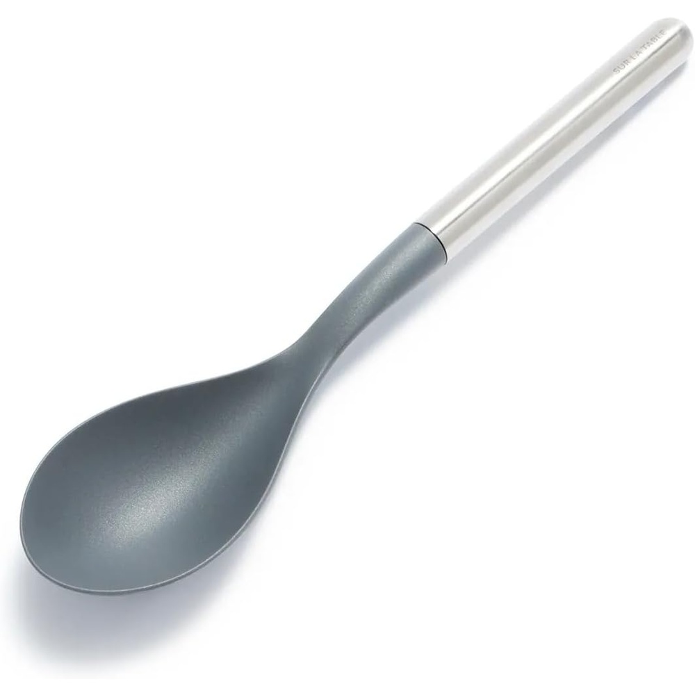 image:imageSur La Table Nonstick Spoon HeatResistant Nonstick Serving Spoon for Soups Sauces and LargeBatch Cooking