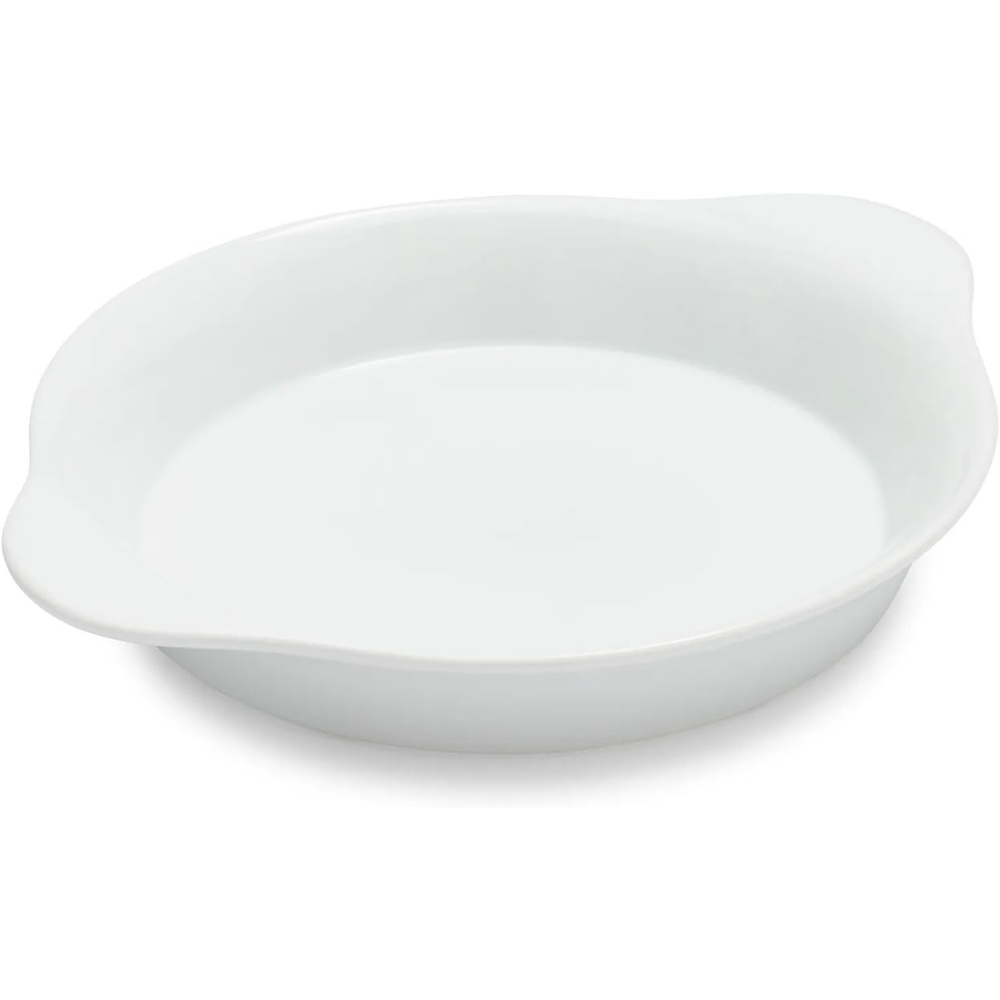 image:imageSur La Table Porcelain Round Gratin Dish WhiteWhite