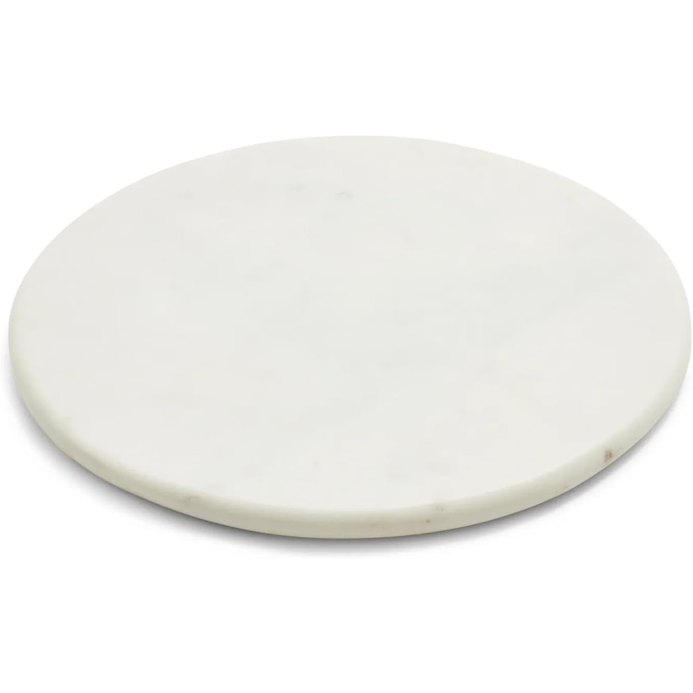 image:imageSur La Table Round Marble Serving Board White