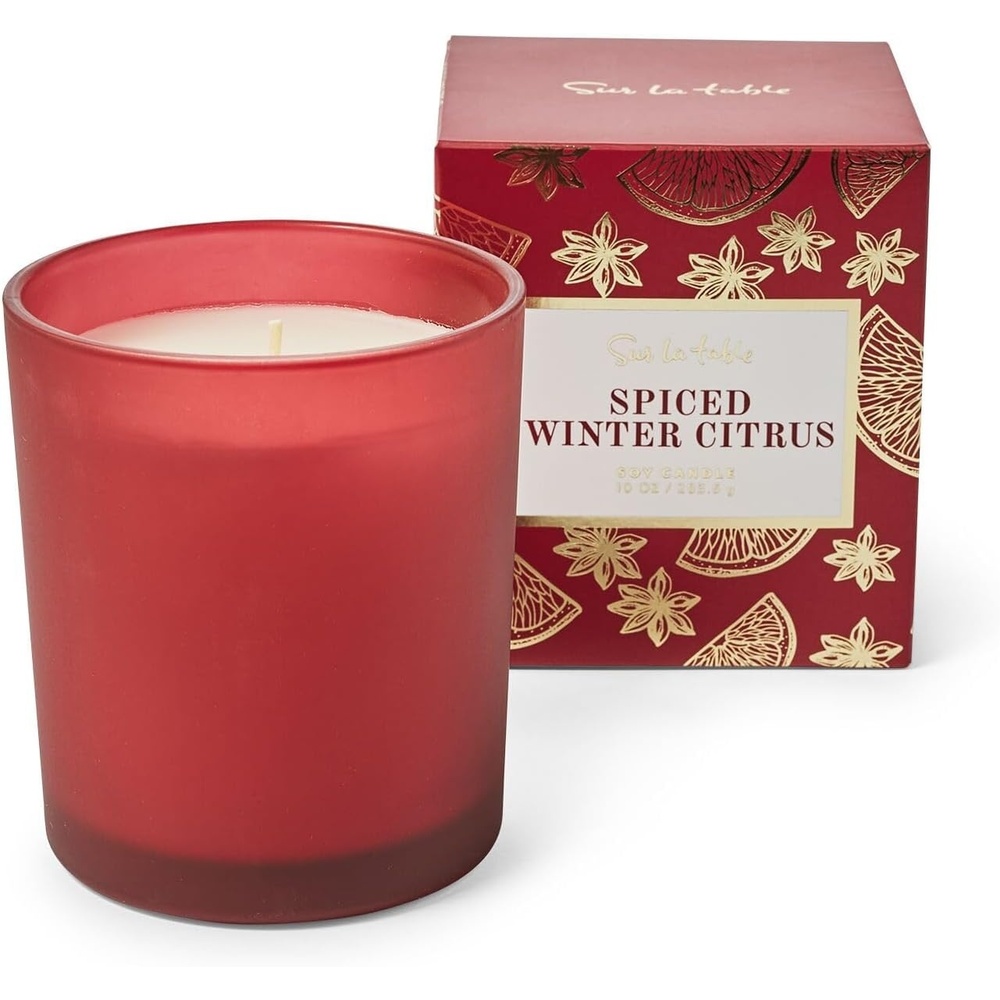 image:imageSur La Table Spiced Winter Citrus Candle Red
