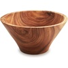 image:imageSur La Table Acacia Flared Serving Bowl Brown
