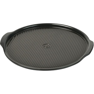 Emile Henry 14″ Large Pizza Stone | Charcoal(Charcoal)