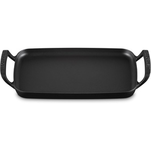 Le Creuset Alpine Outdoor Collection Enameled Cast Iron Pizza Pan, 15″(Rectangular Griddle)