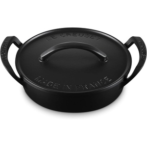 Le Creuset Alpine Outdoor Collection Enameled Cast Iron Pizza Pan, 15″(Utility Pan)
