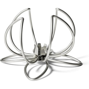 Mariana Velásquez x Sur La Table Floral Taper Holder, Silver