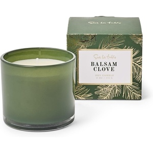 Sur La Table Balsam Clove Candle, Green