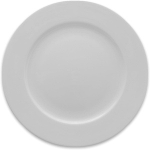 Sur La Table Bistro Round Dinner Plate, 10½”, White(small)