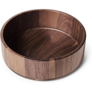 Sur La Table Black Walnut Serving Bowl, Brown