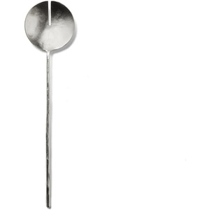 Sur La Table Brushed Silver Serving Fork