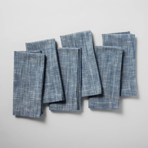 Sur La Table Chambray Napkins, Set of 6, Indigo(Indigo)