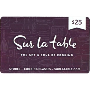 Sur La Table Gift Card $50(25)