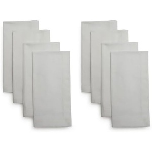 Sur La Table Herringbone Napkins, Set of 8, White