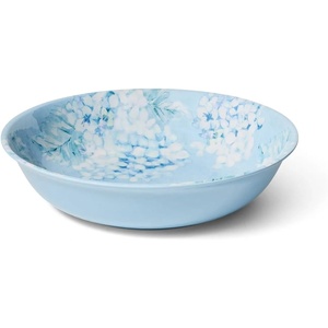 Sur La Table Hydrangea Melamine Serving Bowl, Blue