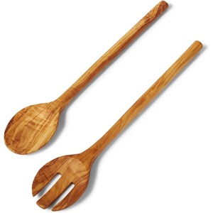 Sur La Table Italian Olivewood Servers, Tan