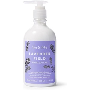 Sur La Table Lavender Field Hand Lotion, 12 oz, Purple